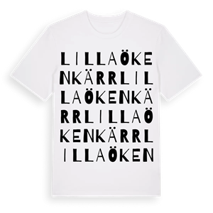 Lilla Ökenkärr ordlek t-shirt – ekologisk bomull t-shirt från Pinshirt