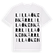 Lilla Ökenkärr ordlek t-shirt