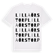 Lilla Örstorp ordlek t-shirt