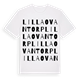 Lilla Ovantorp ordlek t-shirt