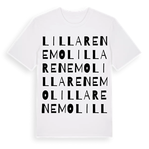 Lilla Renemo ordlek t-shirt – ekologisk bomull t-shirt från Pinshirt