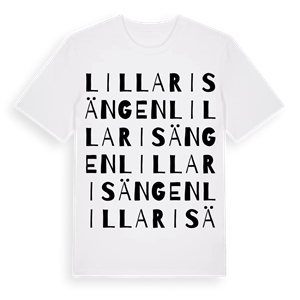 Lilla Risängen ordlek t-shirt – ekologisk bomull t-shirt från Pinshirt