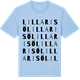 Blue Soul t-shirt med Lilla Risö ordlek t-shirt