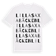 Lilla Saxabäcken ordlek t-shirt