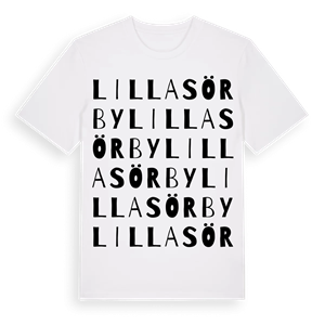 Lilla Sörby ordlek t-shirt – ekologisk bomull t-shirt från Pinshirt