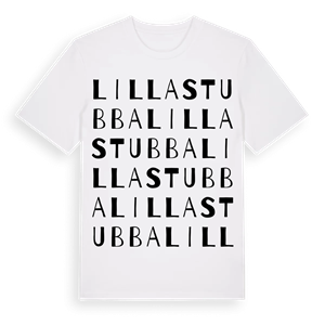 Lilla Stubba ordlek t-shirt – ekologisk bomull t-shirt från Pinshirt