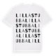Lilla Stubba ordlek t-shirt
