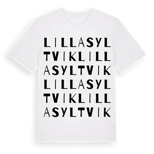 Lilla Syltvik ordlek t-shirt – ekologisk bomull t-shirt från Pinshirt
