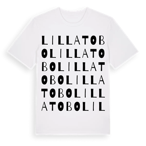 Lilla Tobo ordlek t-shirt – ekologisk bomull t-shirt från Pinshirt