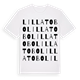 Lilla Tobo ordlek t-shirt