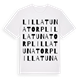 Lilla Tunatorp ordlek t-shirt