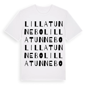Lilla Tunnebo ordlek t-shirt – ekologisk bomull t-shirt från Pinshirt