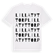 Lilla Tyttorp ordlek t-shirt