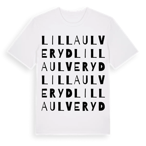 Lilla Ulveryd ordlek t-shirt – ekologisk bomull t-shirt från Pinshirt