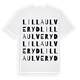 Lilla Ulveryd ordlek t-shirt