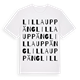 Lilla Uppäng ordlek t-shirt