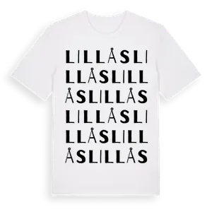Lillås ordlek t-shirt – ekologisk bomull t-shirt från Pinshirt