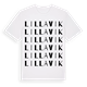 Lillavik ordlek t-shirt