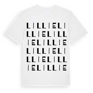 Lillie ordlek t-shirt – ekologisk bomull t-shirt från Pinshirt