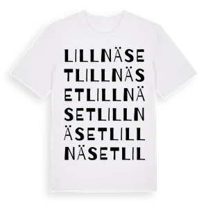 Lillnäset ordlek t-shirt – ekologisk bomull t-shirt från Pinshirt