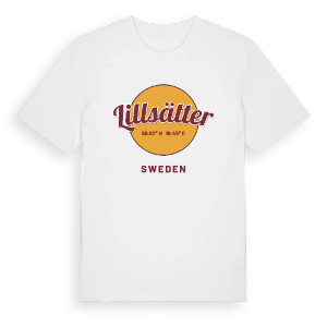Lillsätter cirkel t-shirt – ekologisk bomull t-shirt från Pinshirt