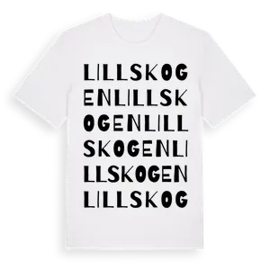 Lillskogen ordlek t-shirt – ekologisk bomull t-shirt från Pinshirt