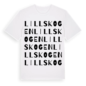 Lillskogen ordlek t-shirt – ekologisk bomull t-shirt från Pinshirt