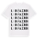 Linåkern ordlek t-shirt