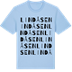 Blue Soul t-shirt med Lindåsen ordlek t-shirt
