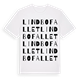 Lindbofallet ordlek t-shirt