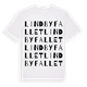 Lindbyfallet ordlek t-shirt
