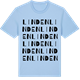 Blue Soul t-shirt med Linden ordlek t-shirt