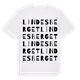 Lindesberget ordlek t-shirt