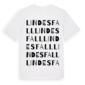 Lindesfall ordlek t-shirt – ekologisk bomull t-shirt från Pinshirt