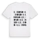 Lindsdal ordlek t-shirt