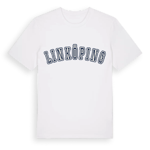 Linköping college t-shirt – ekologisk bomull t-shirt från Pinshirt