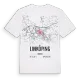 Linköping karta t-shirt
