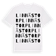 Linnästorp ordlek t-shirt