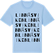 Blue Soul t-shirt med Linnäsviken ordlek t-shirt