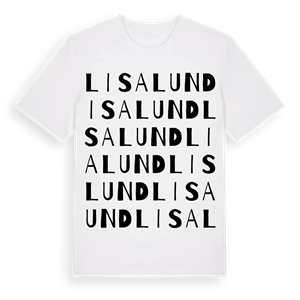 Lisalund ordlek t-shirt – ekologisk bomull t-shirt från Pinshirt