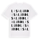 Lisalund ordlek t-shirt