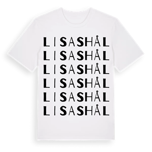 Lisas hål ordlek t-shirt – ekologisk bomull t-shirt från Pinshirt