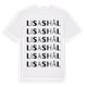 Lisas hål ordlek t-shirt