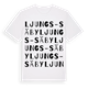 Ljungs-Säby ordlek t-shirt