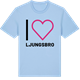 Blue Soul t-shirt med Jag älskar Ljungsbro t-shirt stort tryck