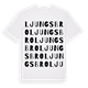 Ljungsbro ordlek t-shirt