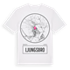 White t-shirt med Ljungsbro t-shirt