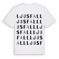 Ljusfall ordlek t-shirt
