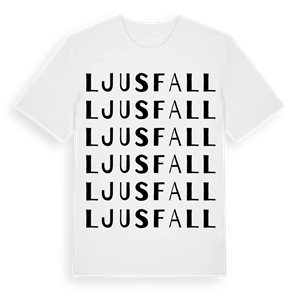 Ljusfall ordlek t-shirt – ekologisk bomull t-shirt från Pinshirt