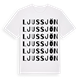Ljussjön ordlek t-shirt